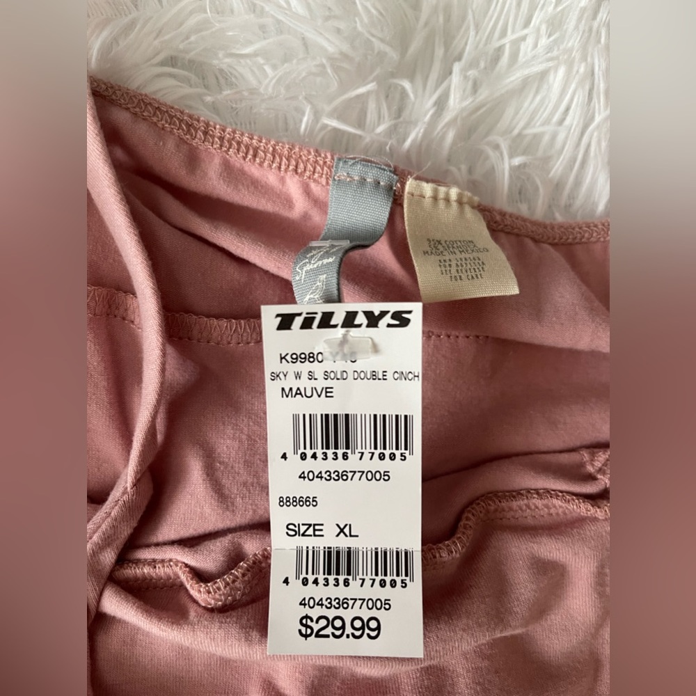 Tilly’s Pink Cinch Dress - Picture 2 of 2